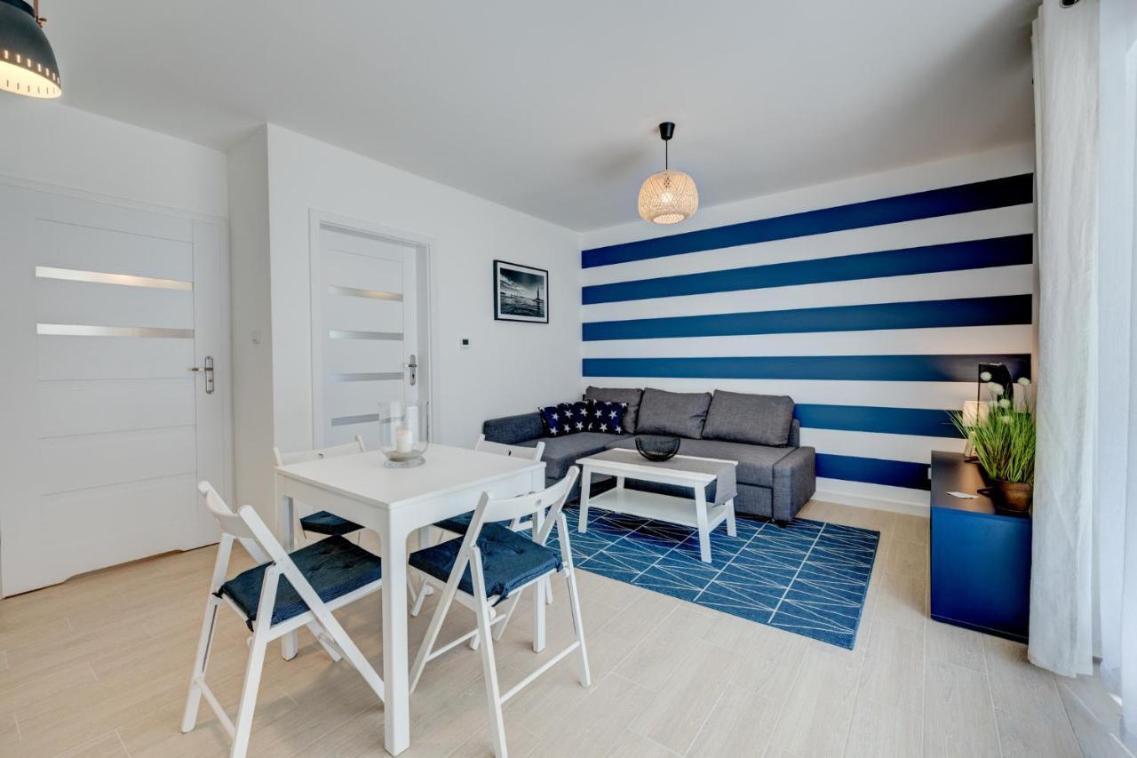 Apartamenty Na Fali - Morski , Blekity , Marynarski Поберово Экстерьер фото