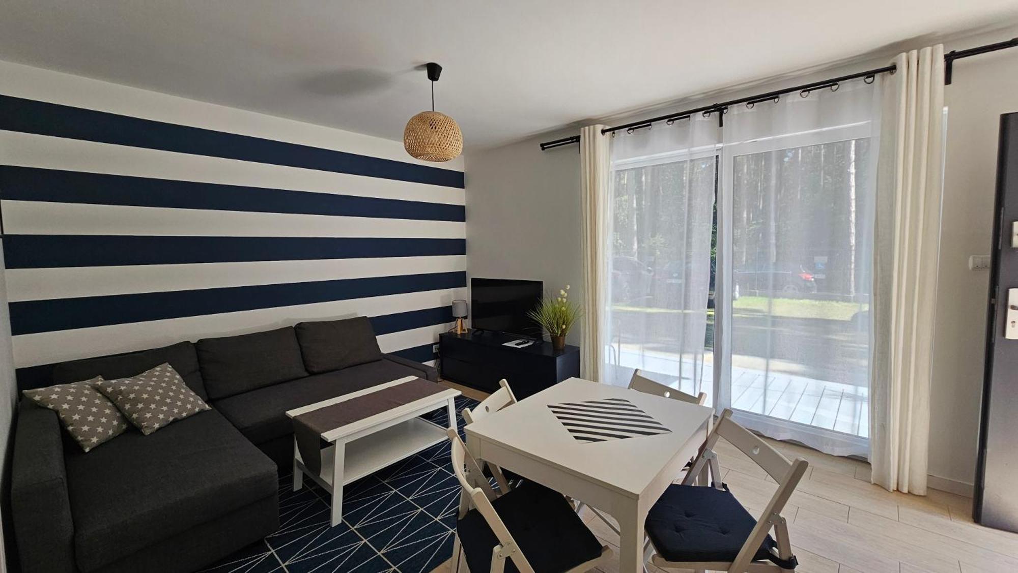 Apartamenty Na Fali - Morski , Blekity , Marynarski Поберово Экстерьер фото