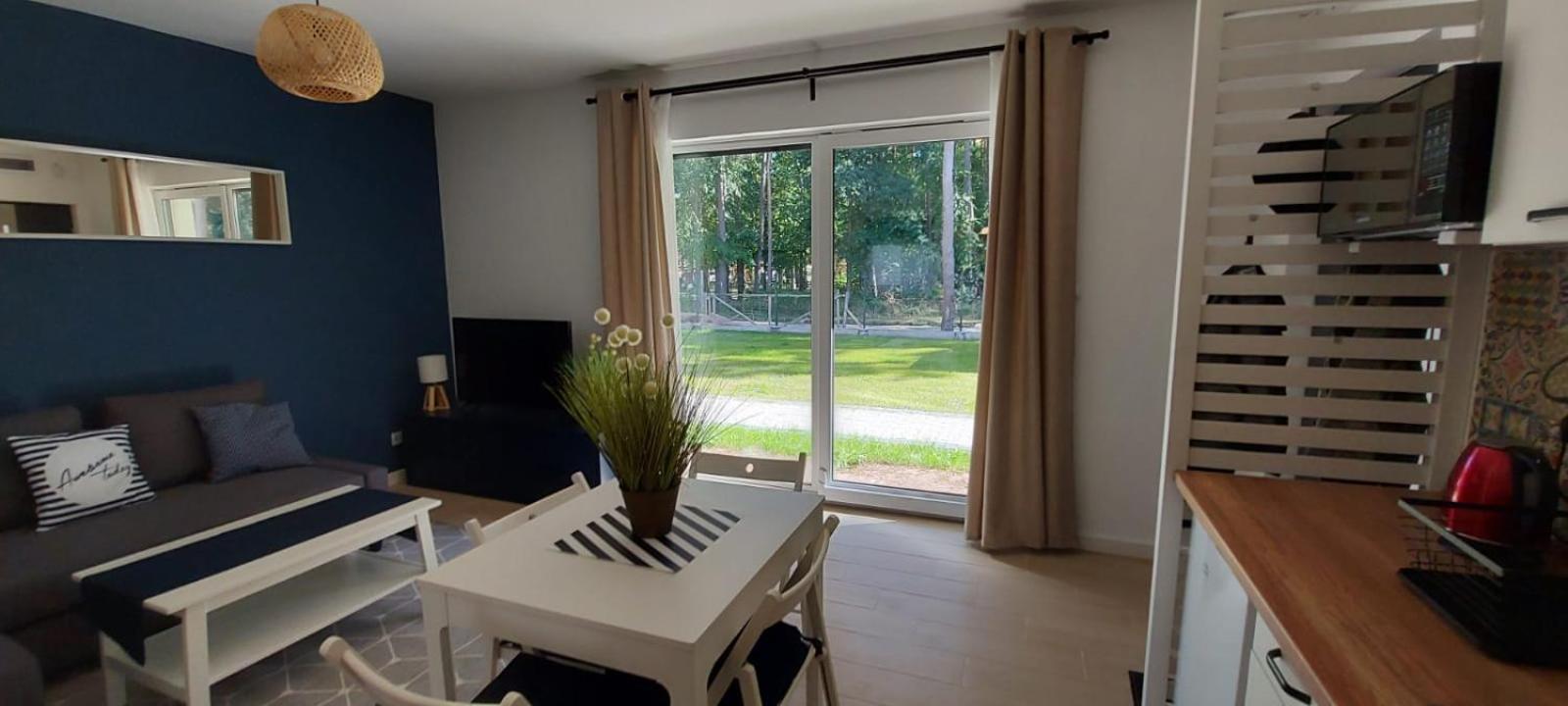 Apartamenty Na Fali - Morski , Blekity , Marynarski Поберово Экстерьер фото